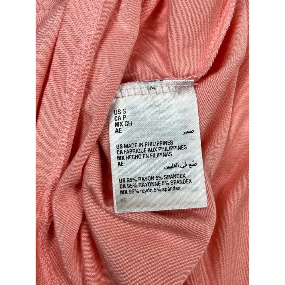 Alfani Intimates Womens Small Pajama Set Pink Star Print Rayon  NWT